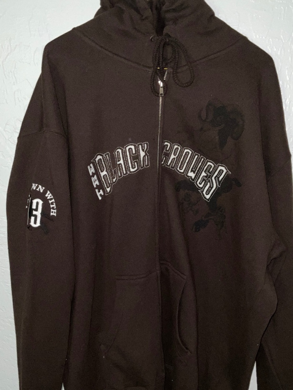 NWOT The Black CROWES 2013 “Lay Down With 13‘ Tour Hoodie XL Mint never washed